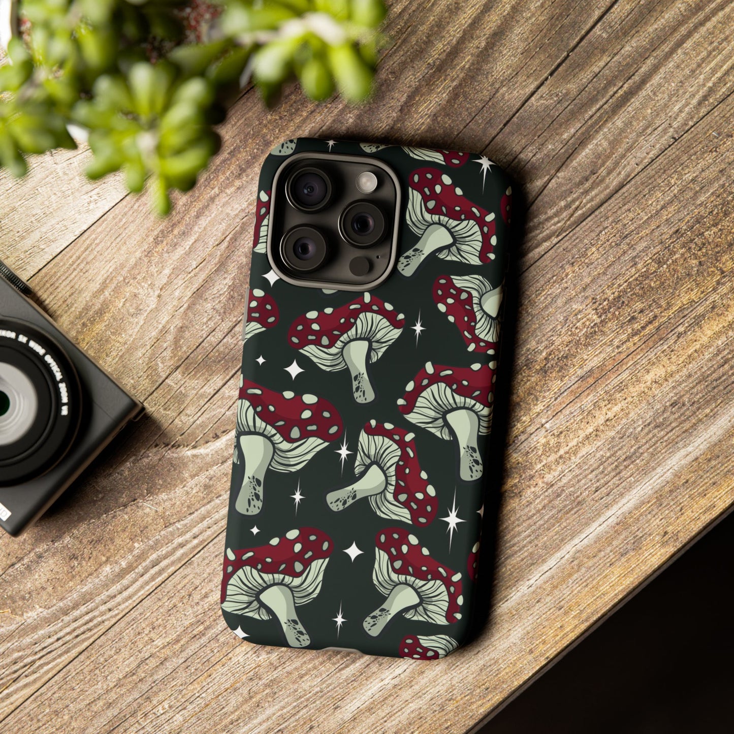 Mushroom Pattern Phone Case