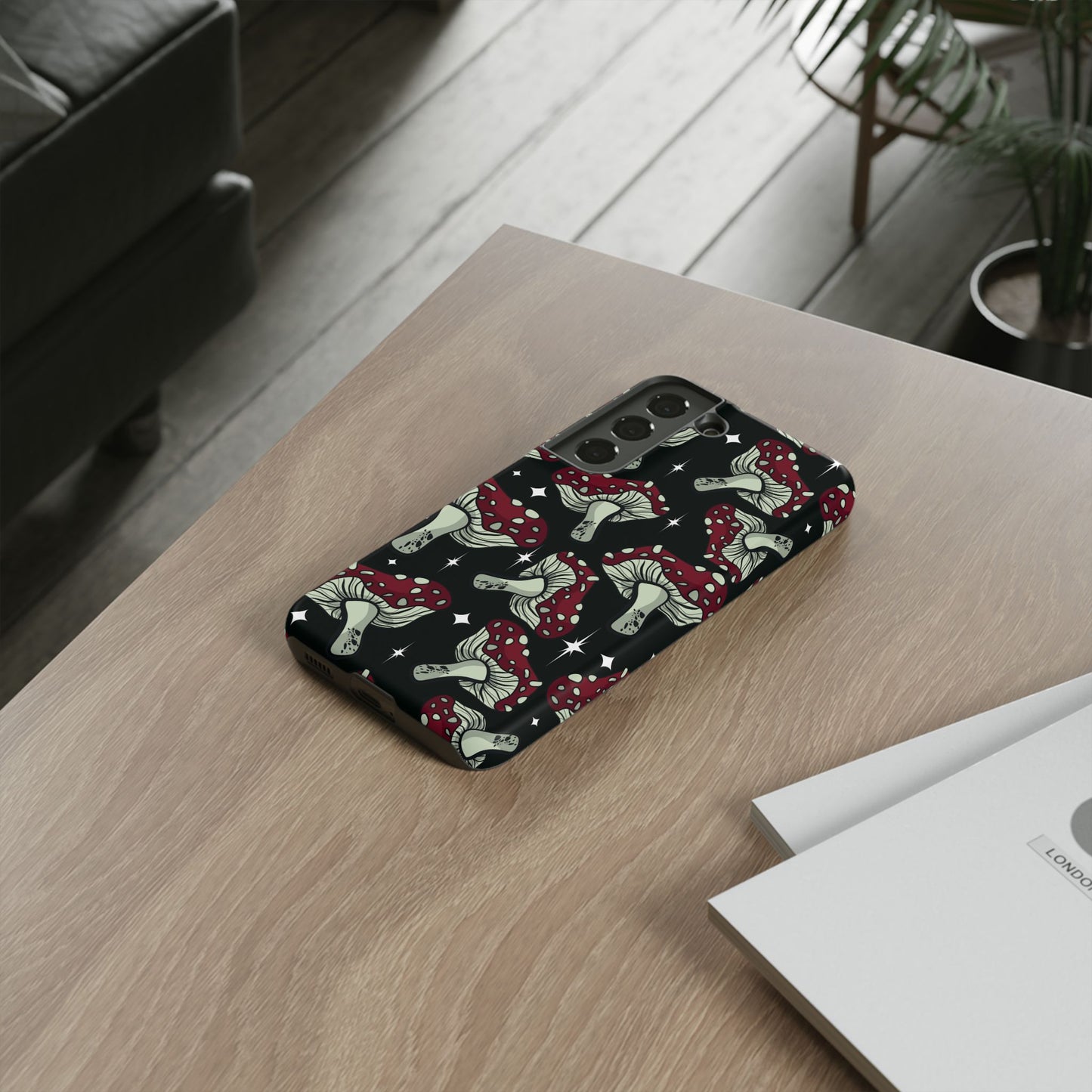 Mushroom Pattern Phone Case