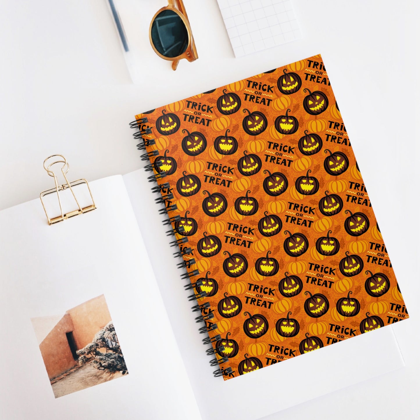 Trick Or Treat Spiral Notebook