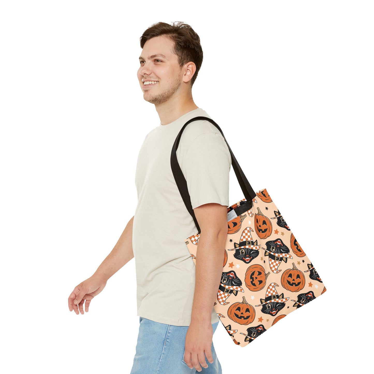 Halloween Cat Tote Bag