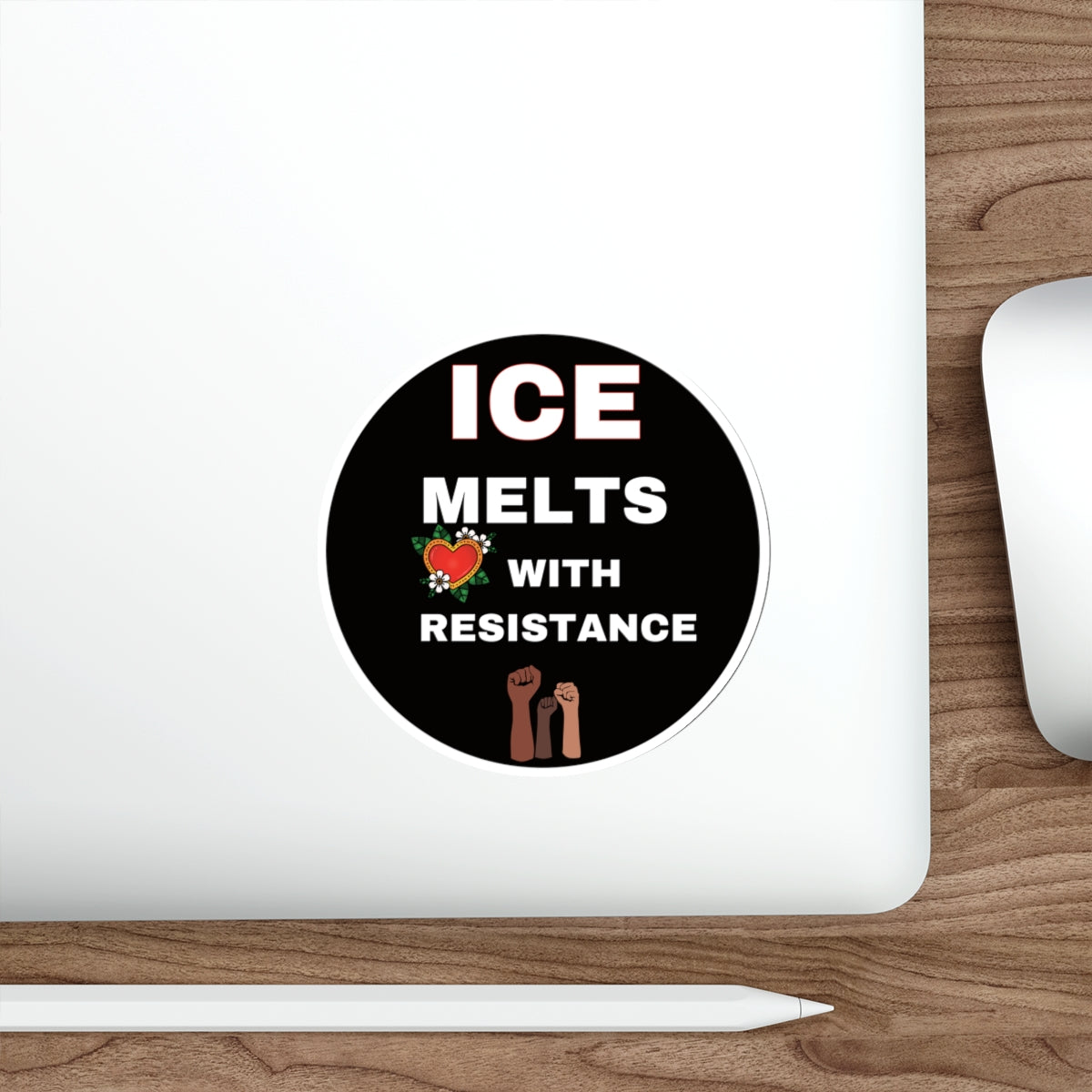 Ice Melts with Resistance Sticker
