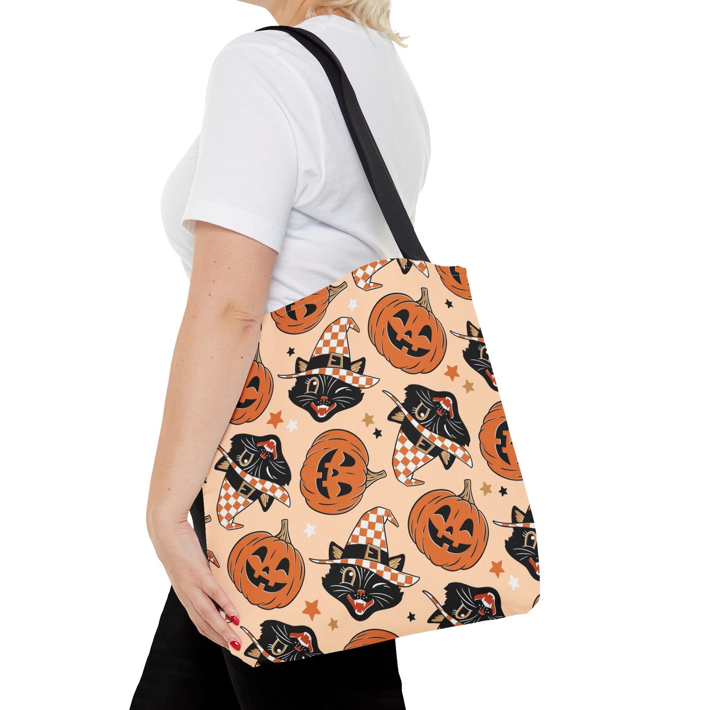Halloween Cat Tote Bag