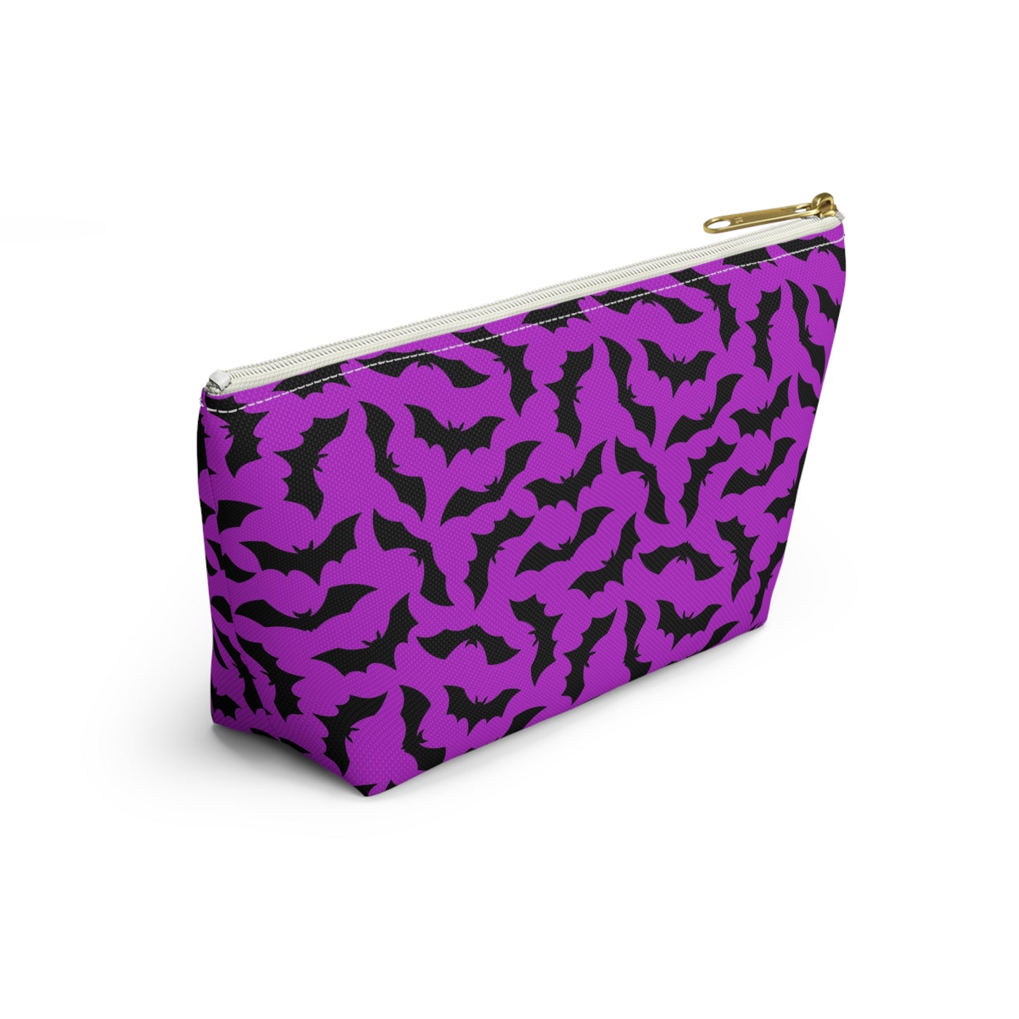 Purple Bat Accessory Pouch