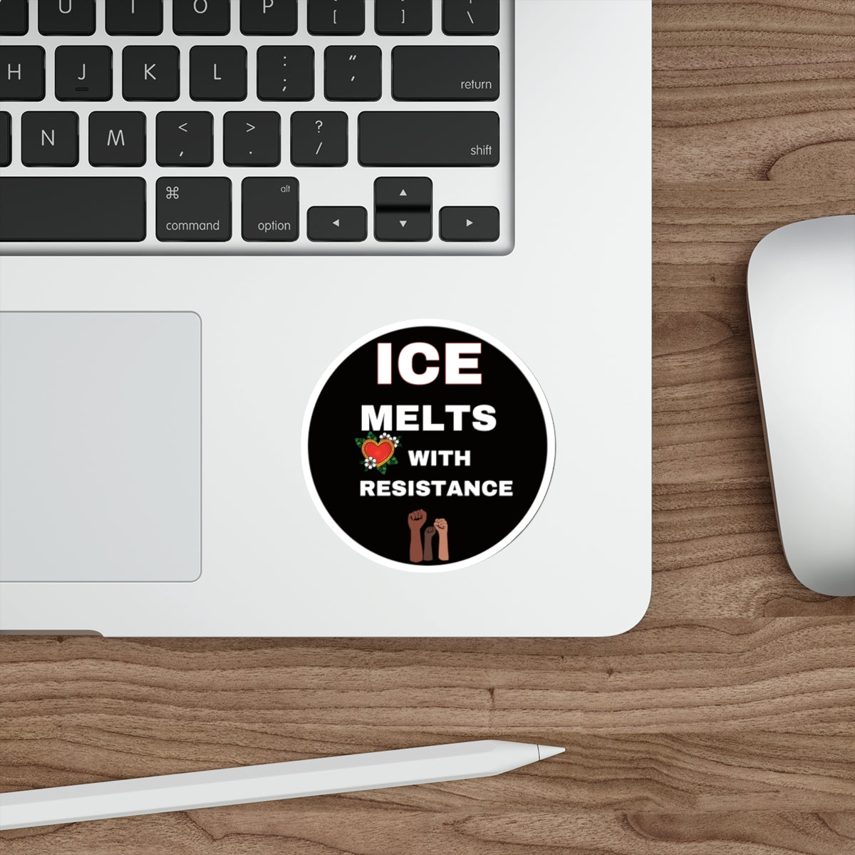 Ice Melts with Resistance Sticker