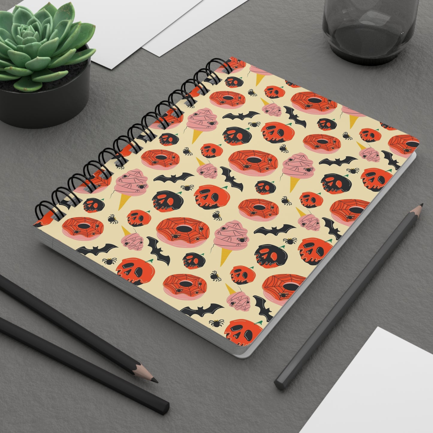 Spooky Treats Spiral Bound Journal