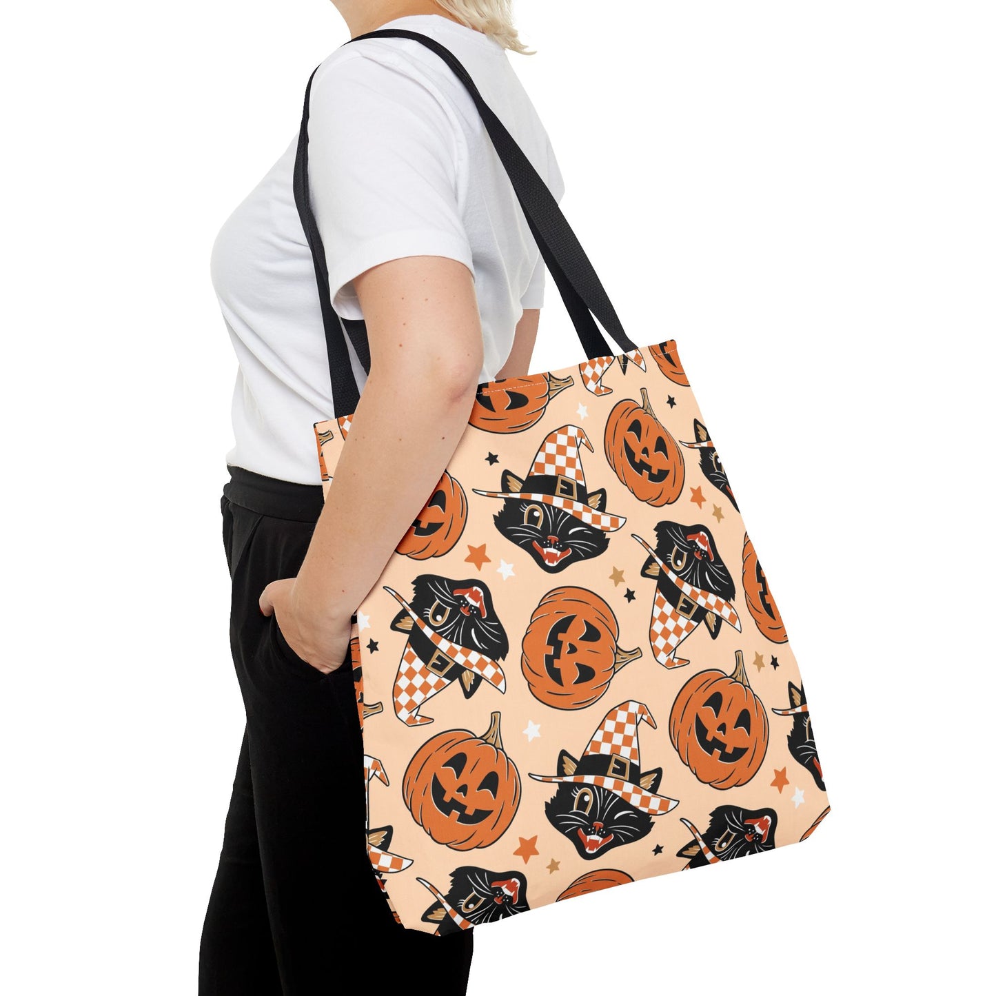 Halloween Cat Tote Bag