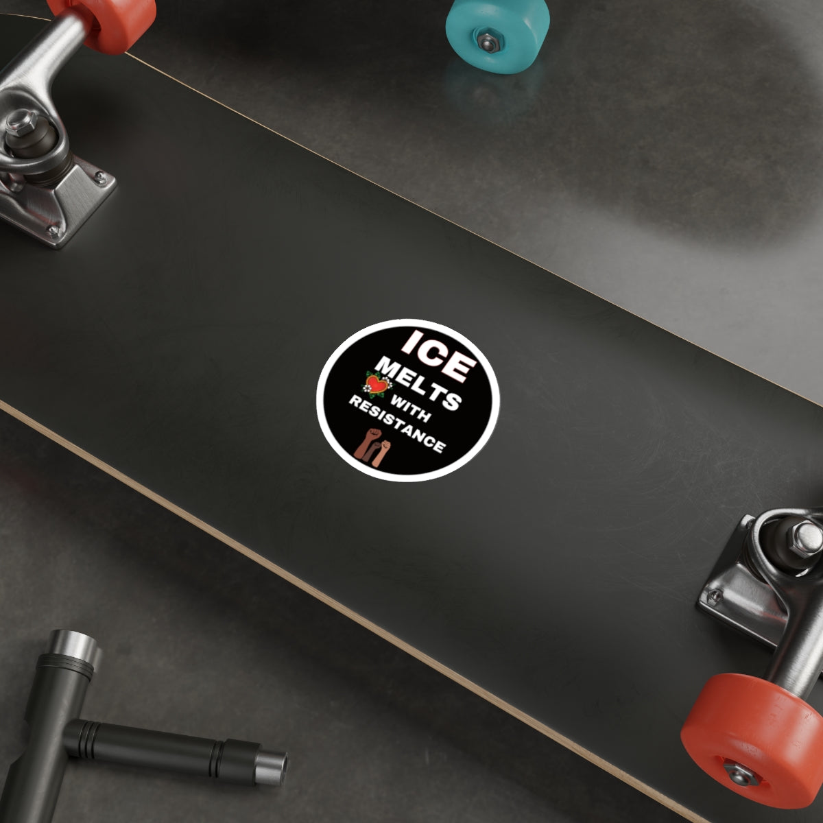 Ice Melts with Resistance Sticker