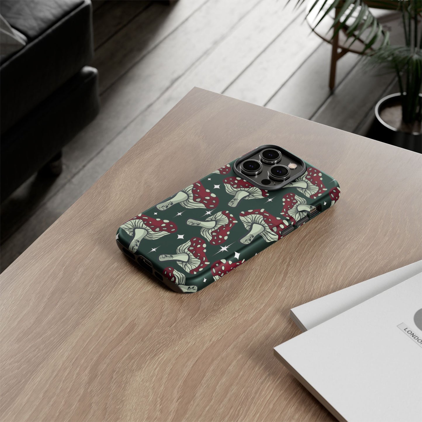 Mushroom Pattern Phone Case