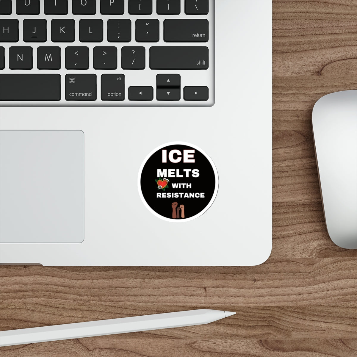 Ice Melts with Resistance Sticker