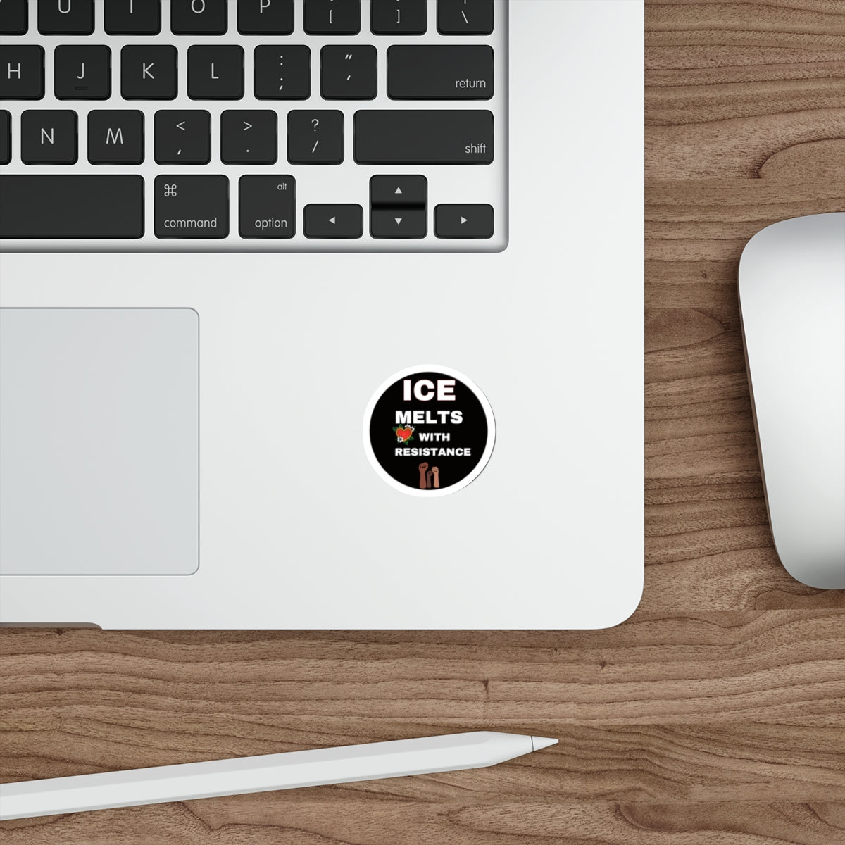 Ice Melts with Resistance Sticker