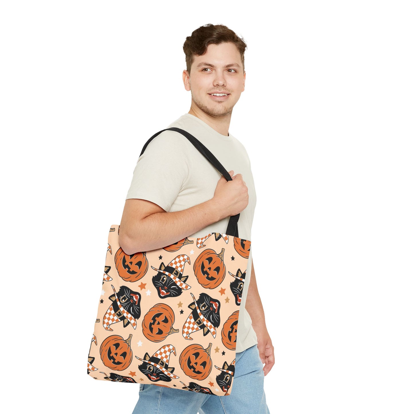 Halloween Cat Tote Bag