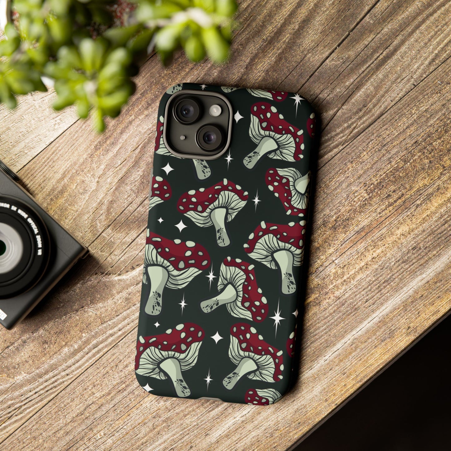 Mushroom Pattern Phone Case