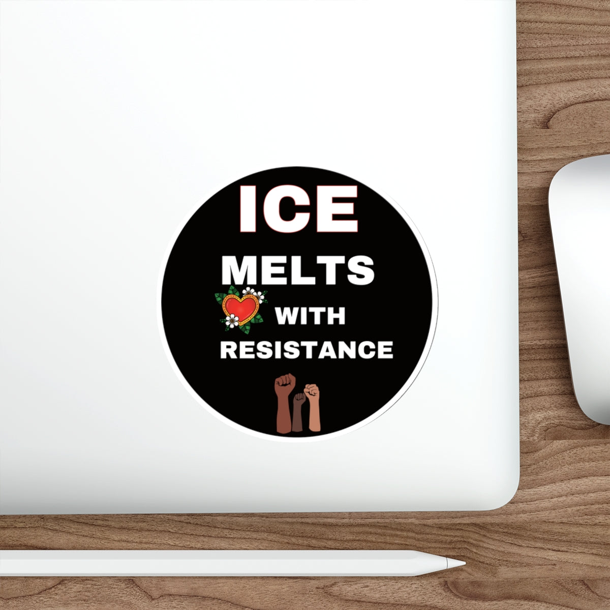 Ice Melts with Resistance Sticker