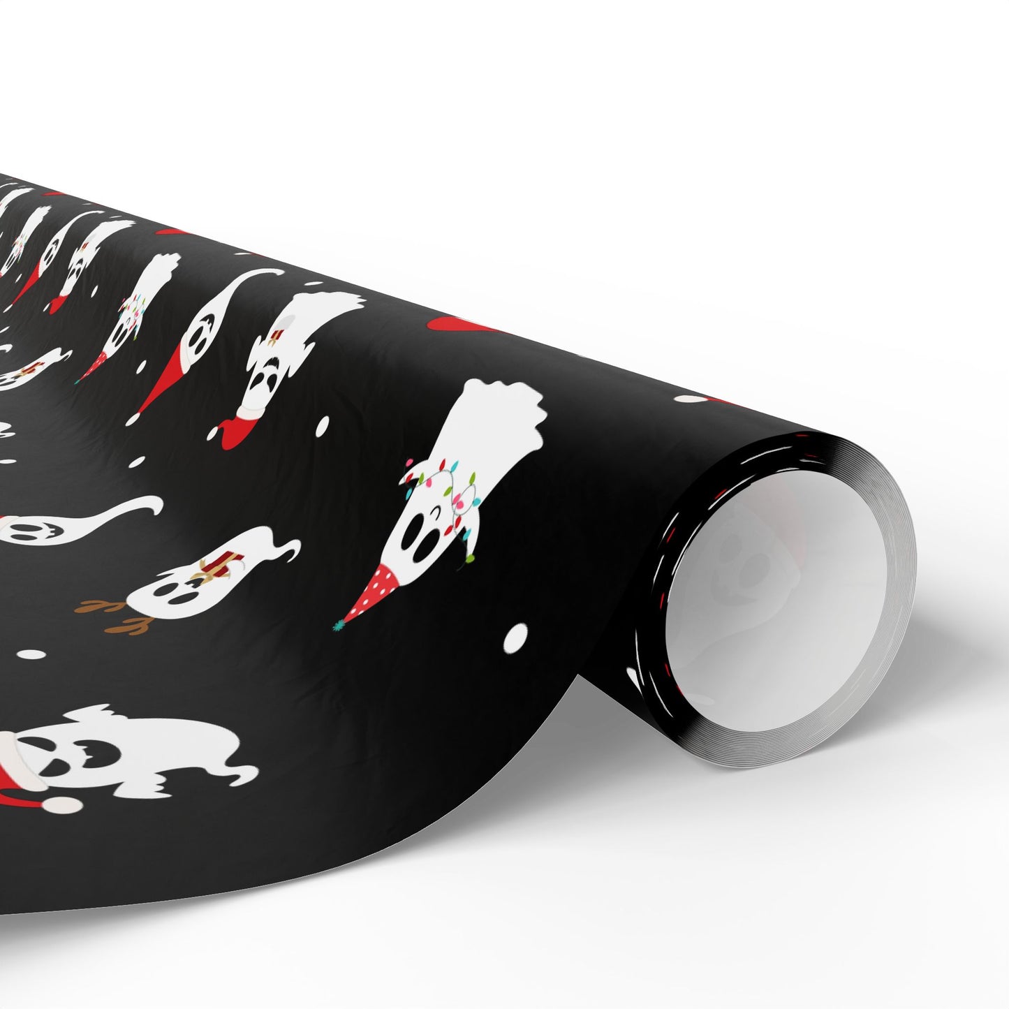 Festive Ghost Wrapping Paper