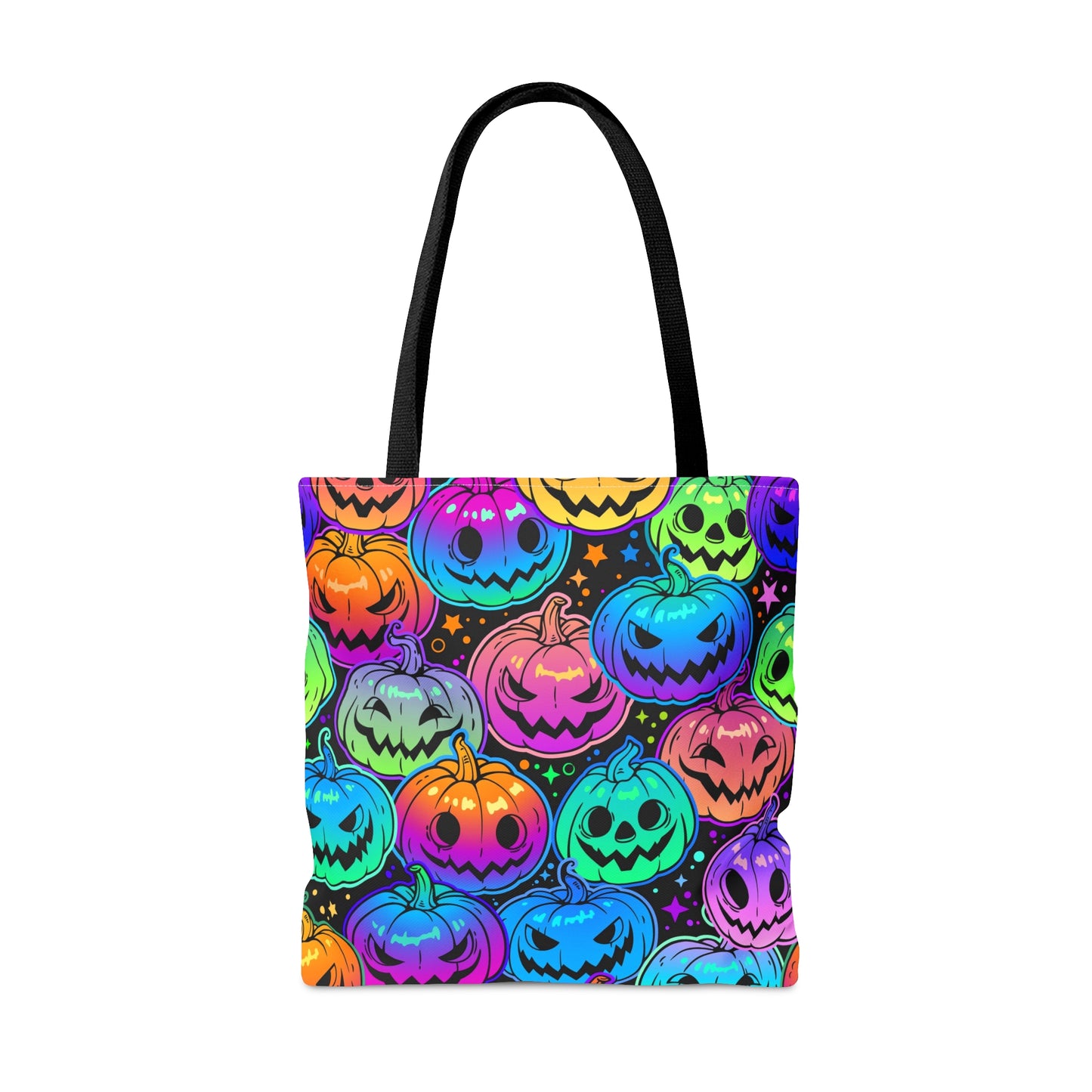 Colorful Pumpkin Tote Bag