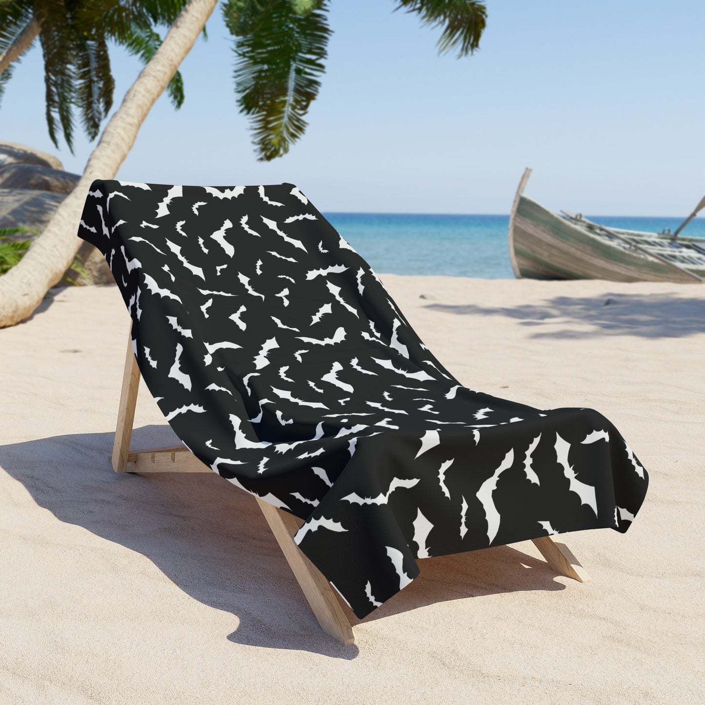 Bat Beach Towel