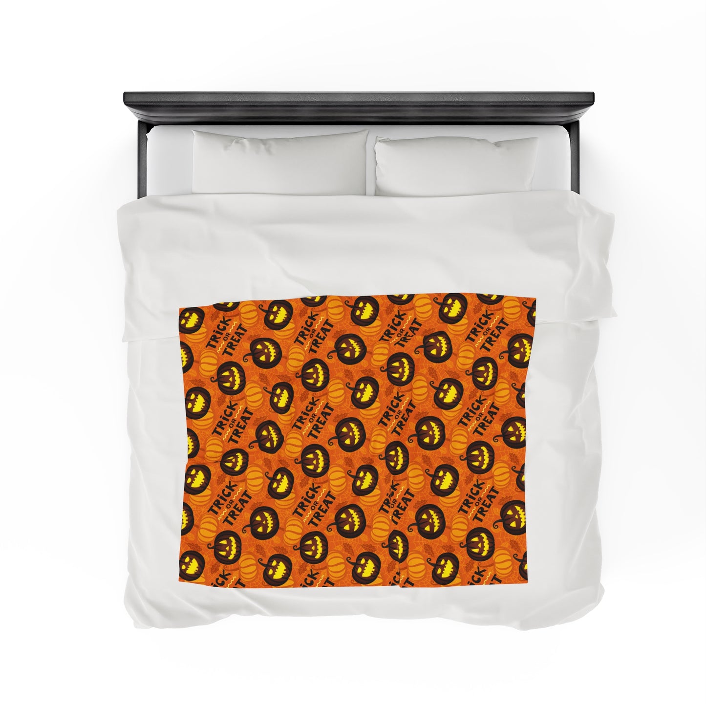 Trick Or Treat Plush Blanket