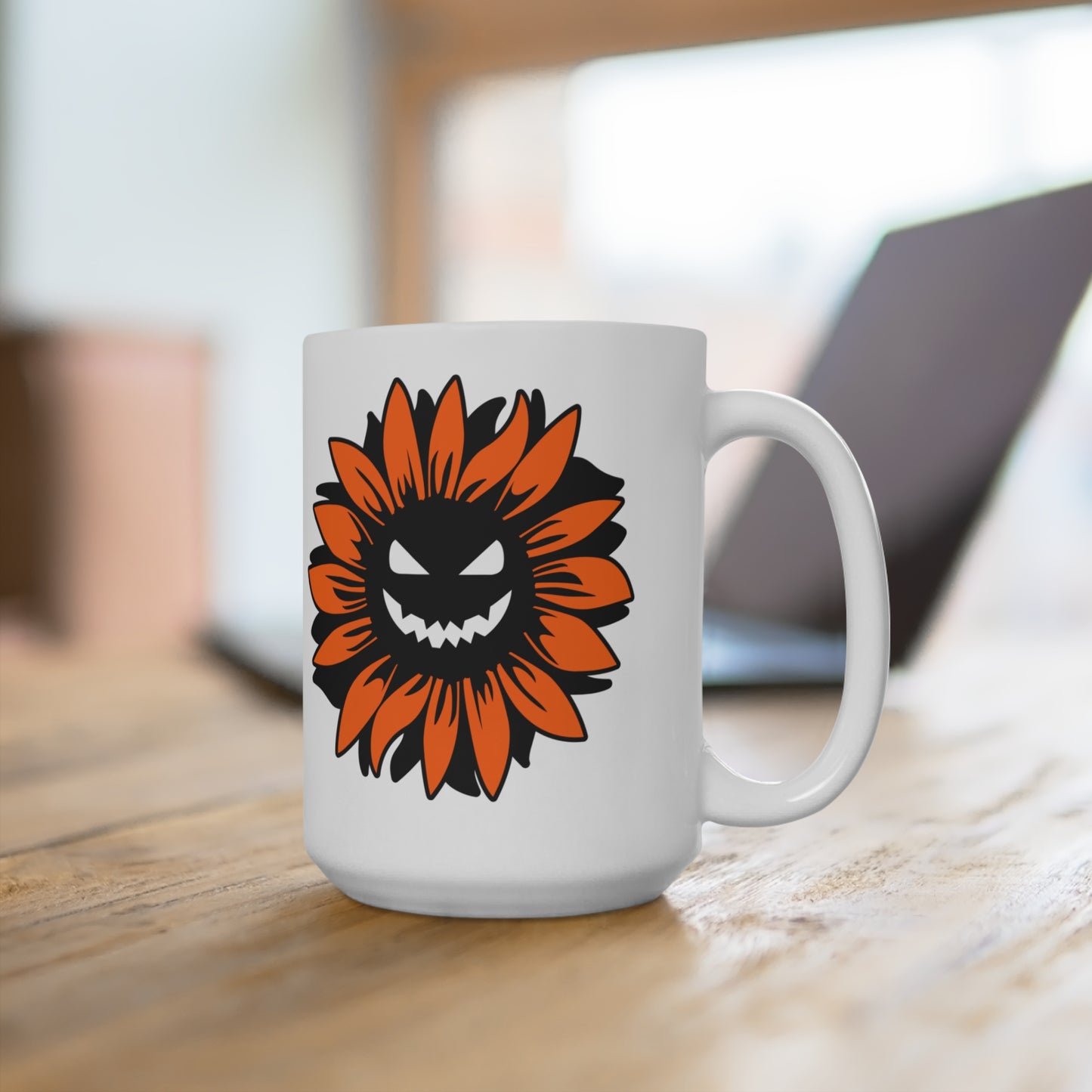 Spooky Flower Mug