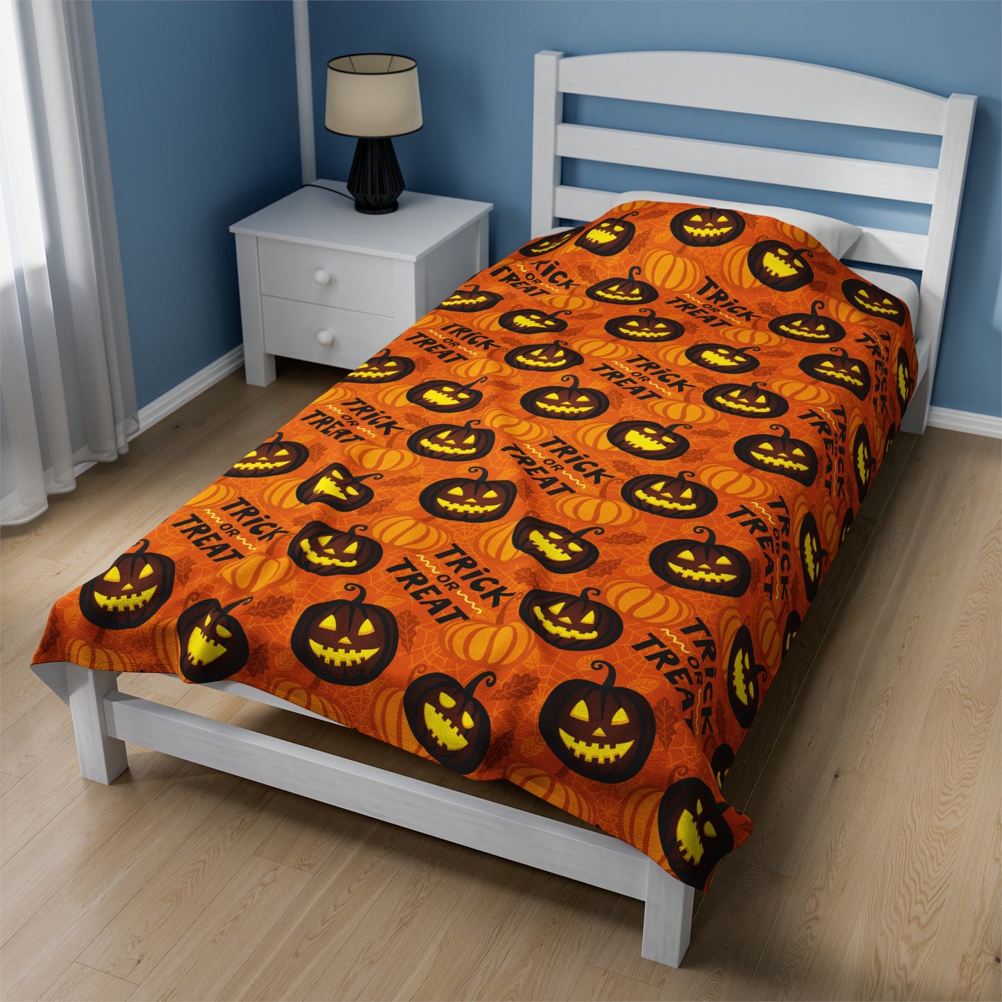 Trick Or Treat Plush Blanket