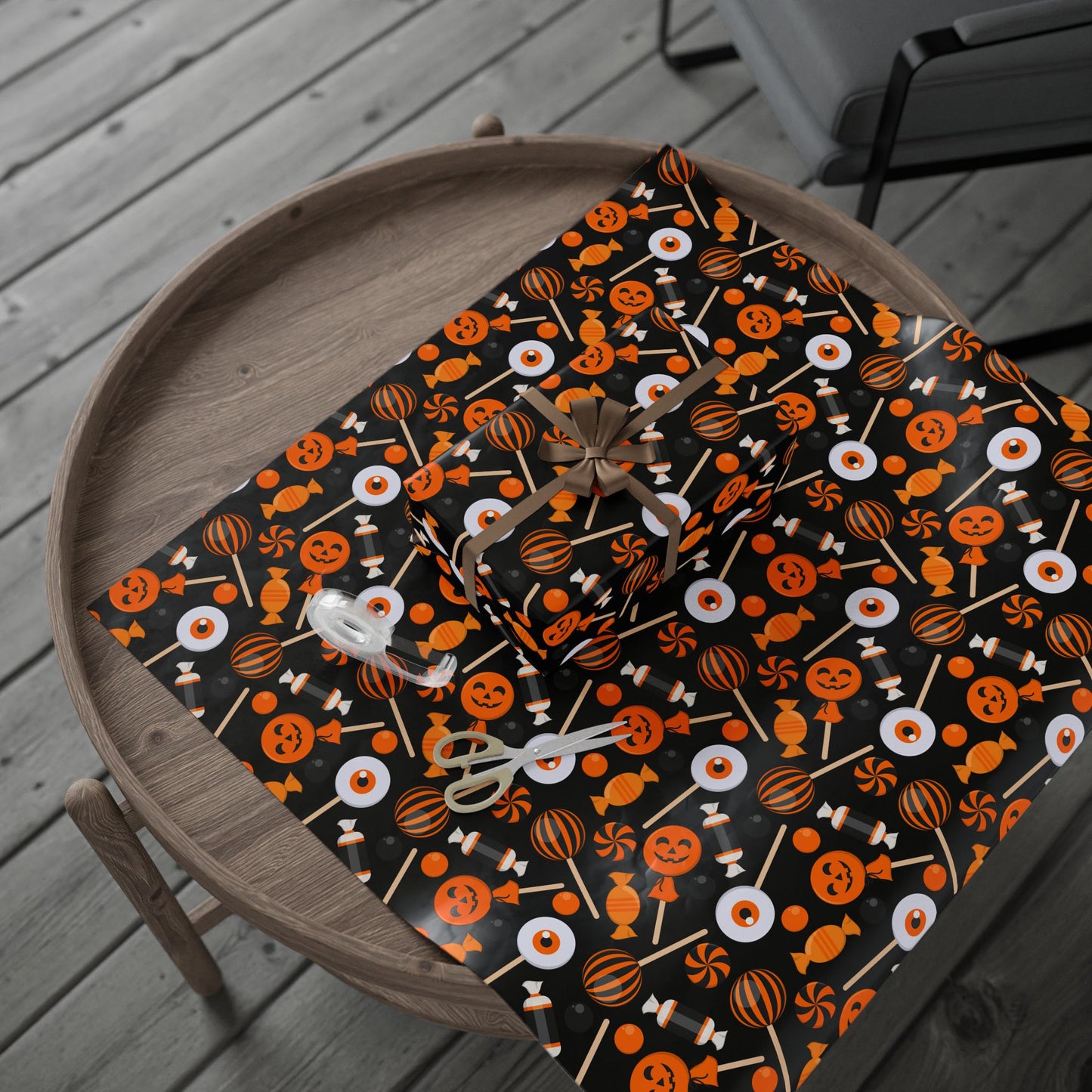 Halloween Candy Wrapping Paper