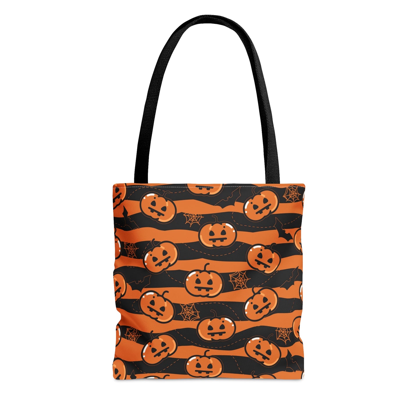 Halloween-Streifen-Stofftasche