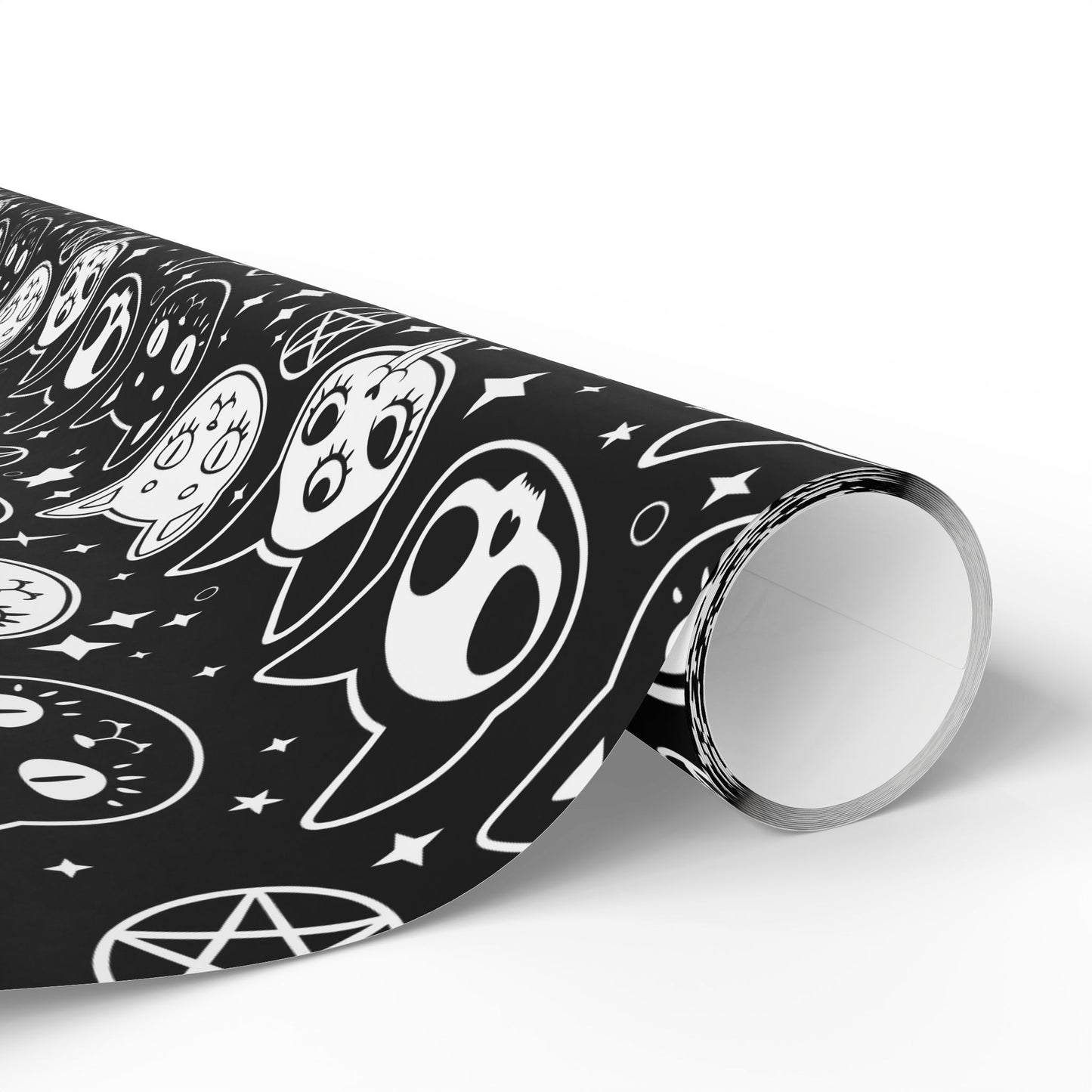 Spooky Cat Wrapping Paper