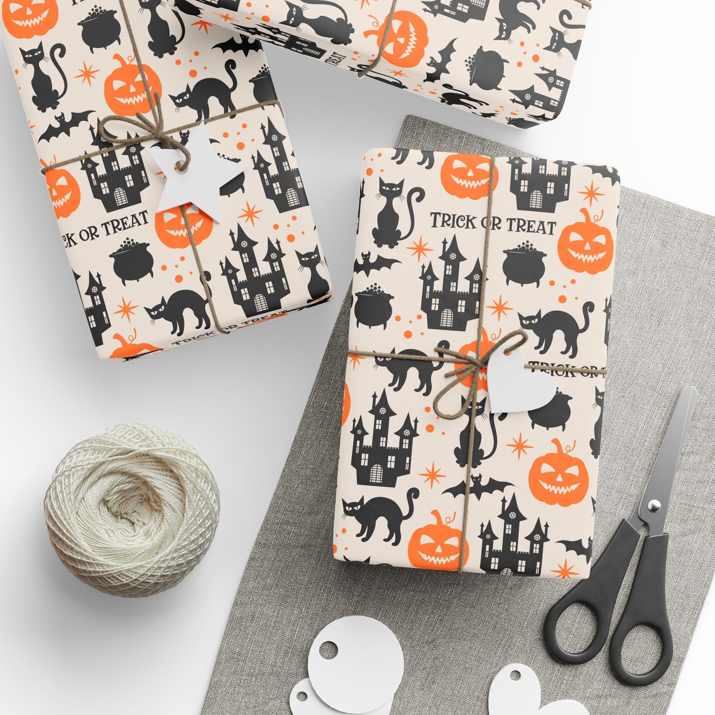 Haunted House Wrapping Paper