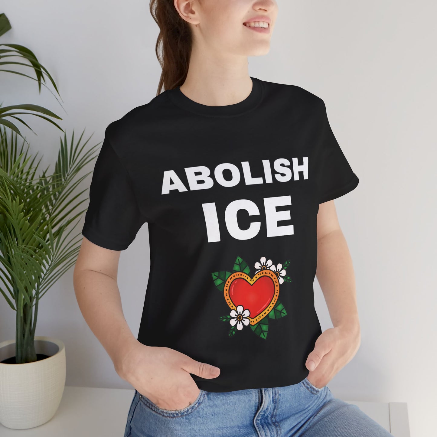 Abolish ICE Unisex Tee