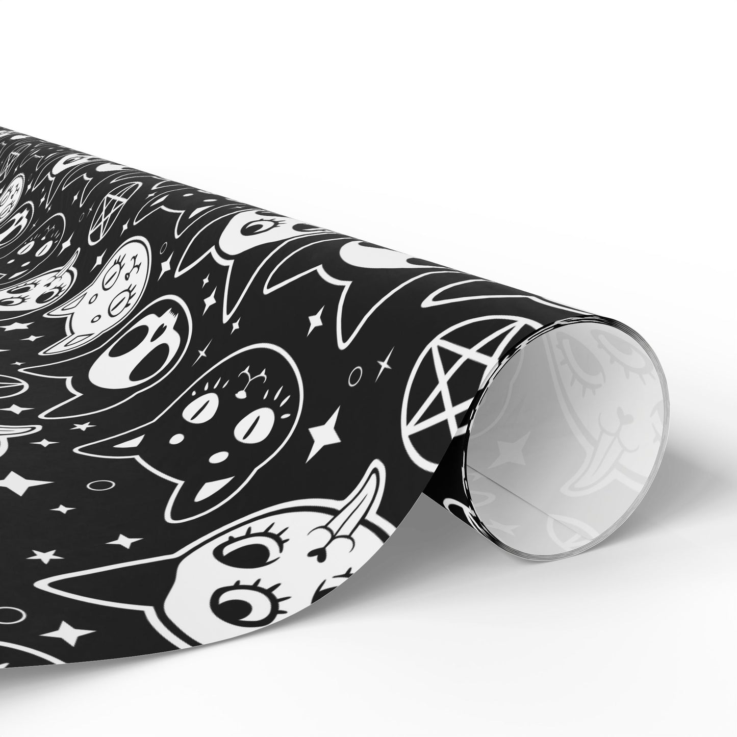 Spooky Cat Wrapping Paper