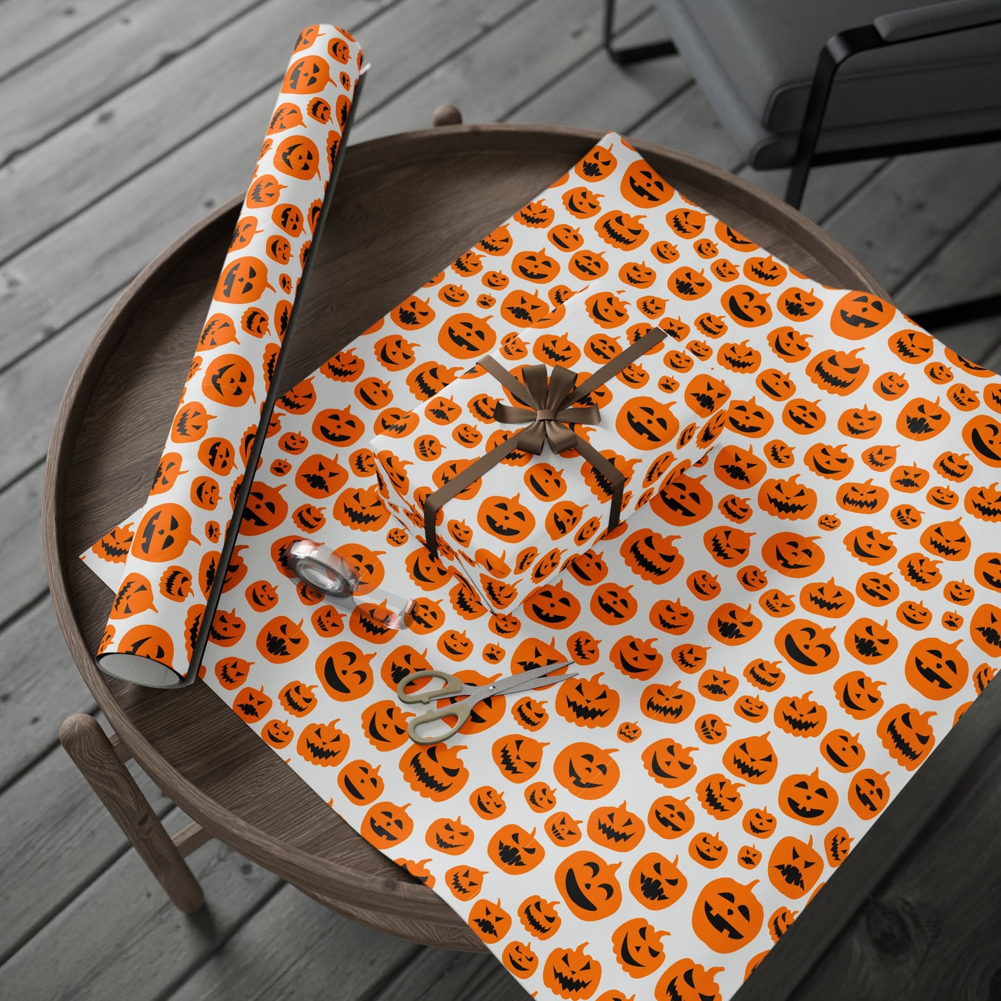 Pumpkin Wrapping Paper