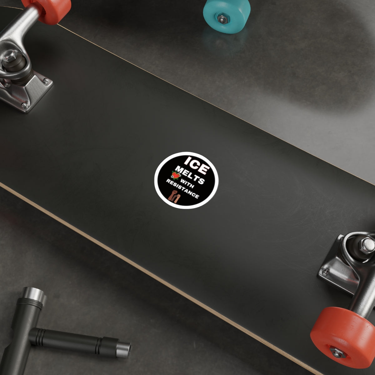 Ice Melts with Resistance Sticker