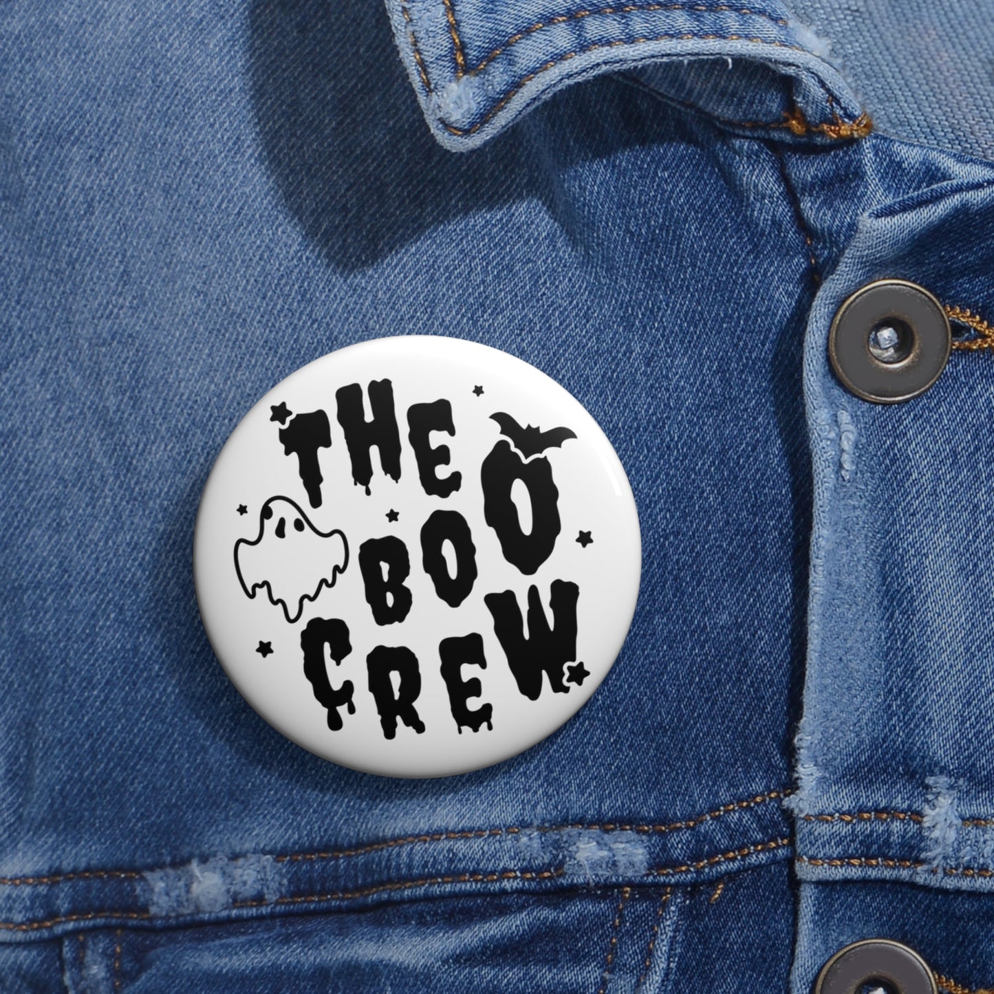 The Boo Crew Pin Buttons