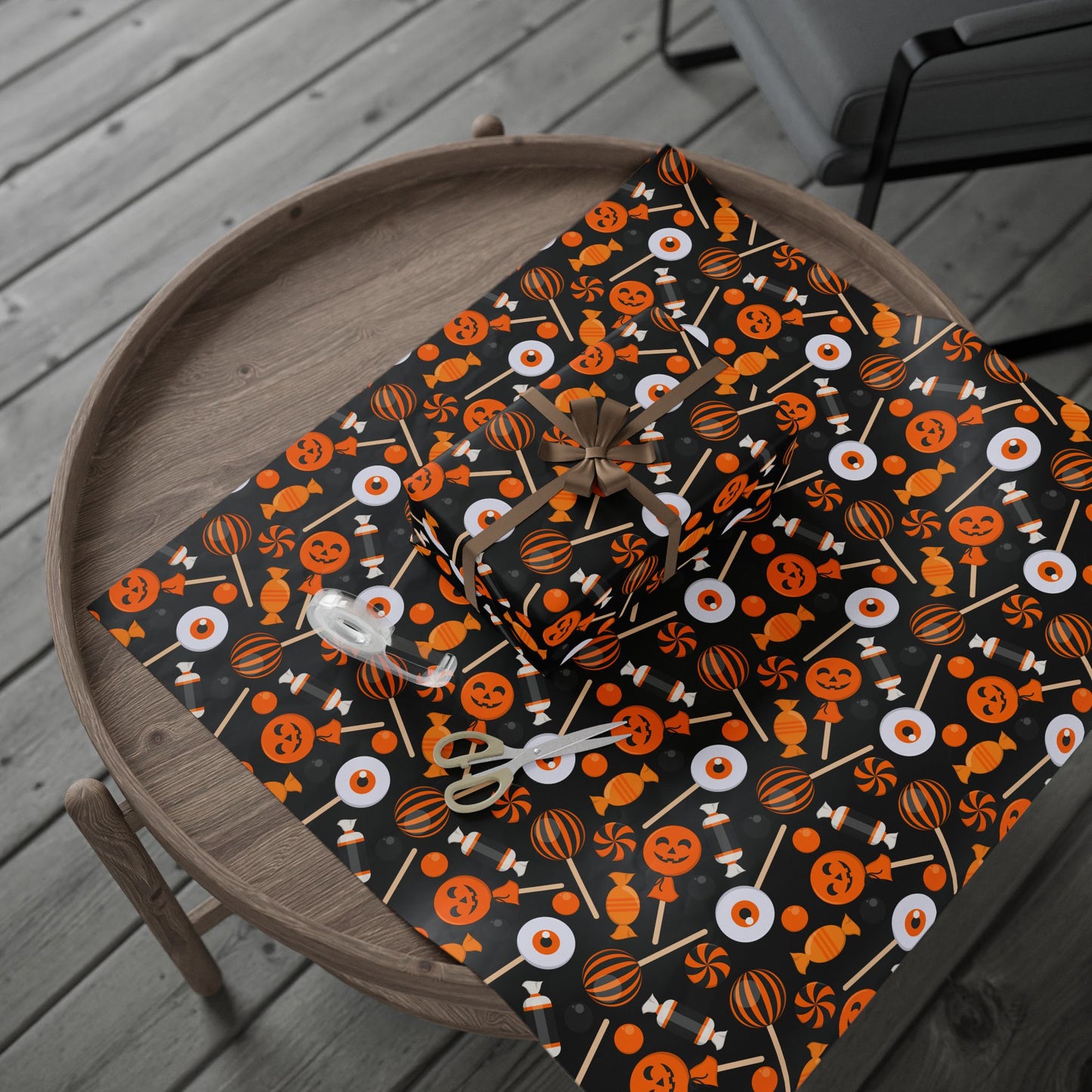 Halloween Candy Wrapping Paper