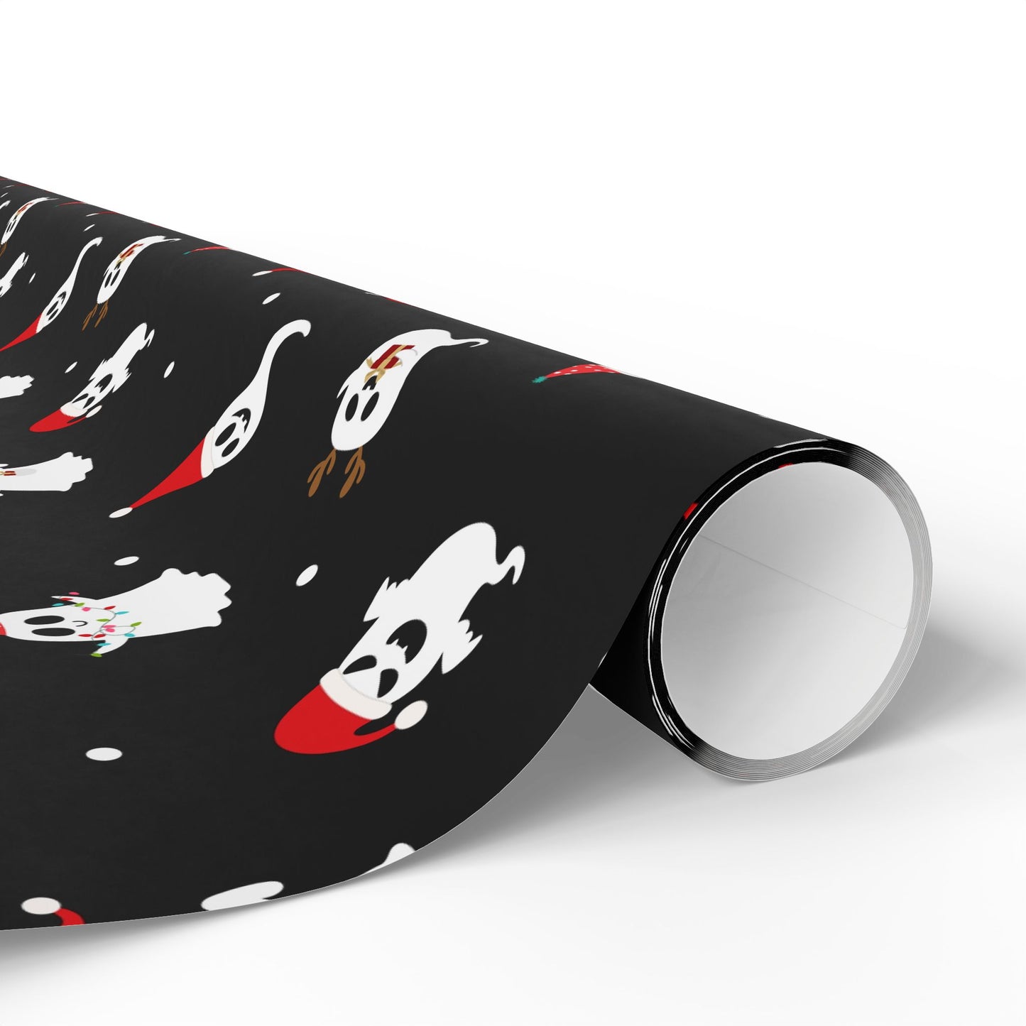 Festive Ghost Wrapping Paper