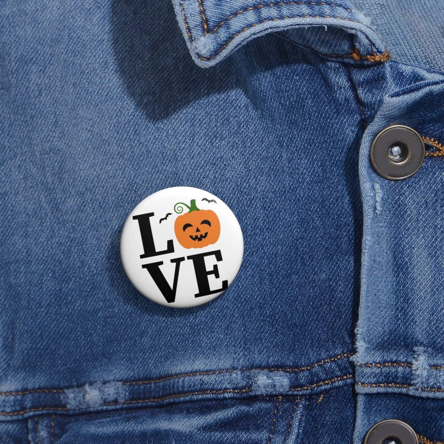 Pumpkin Love Pin Buttons