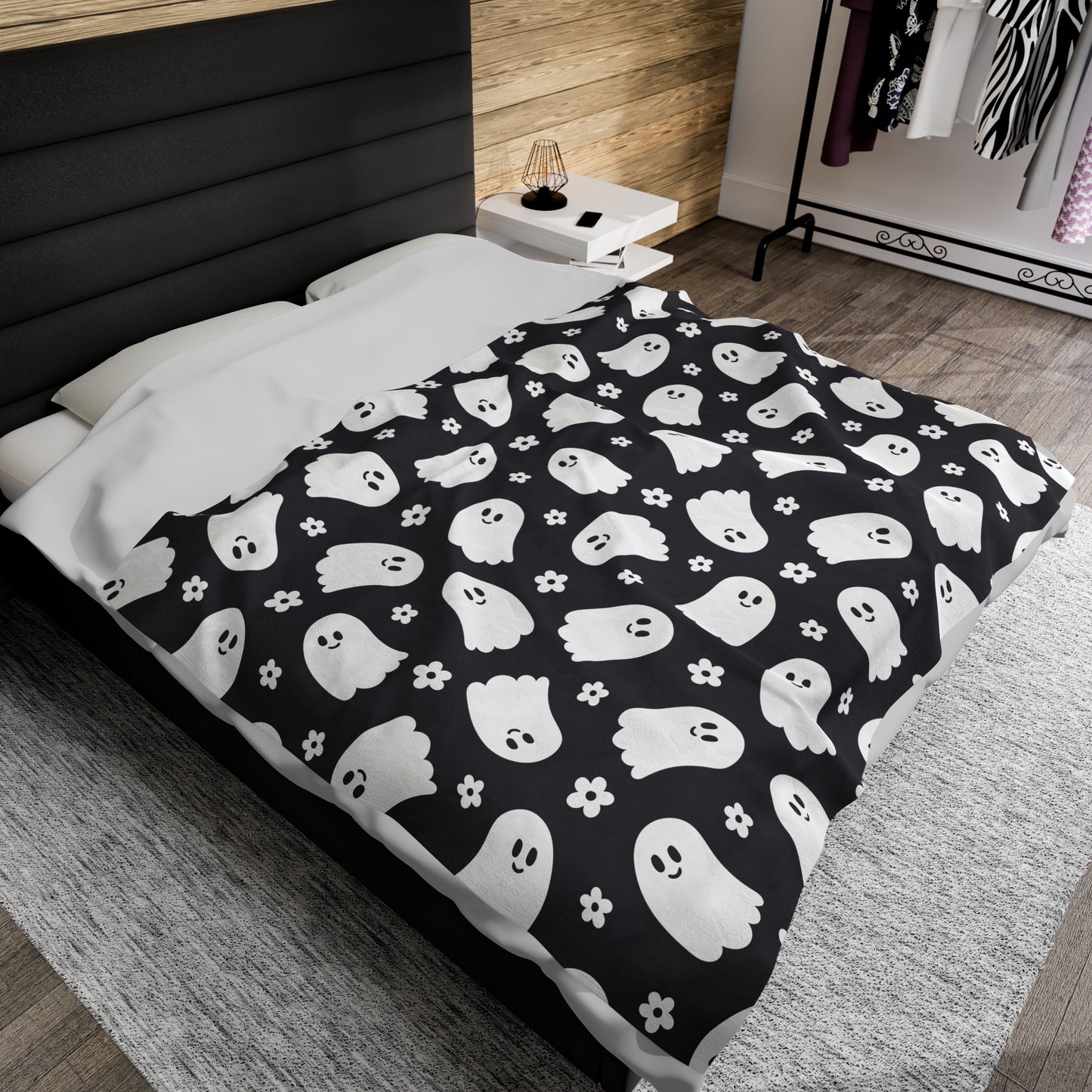 Ghosts Plush Blanket