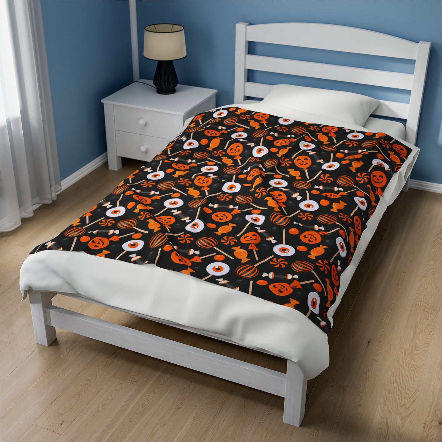 Halloween Candy Plush Blanket