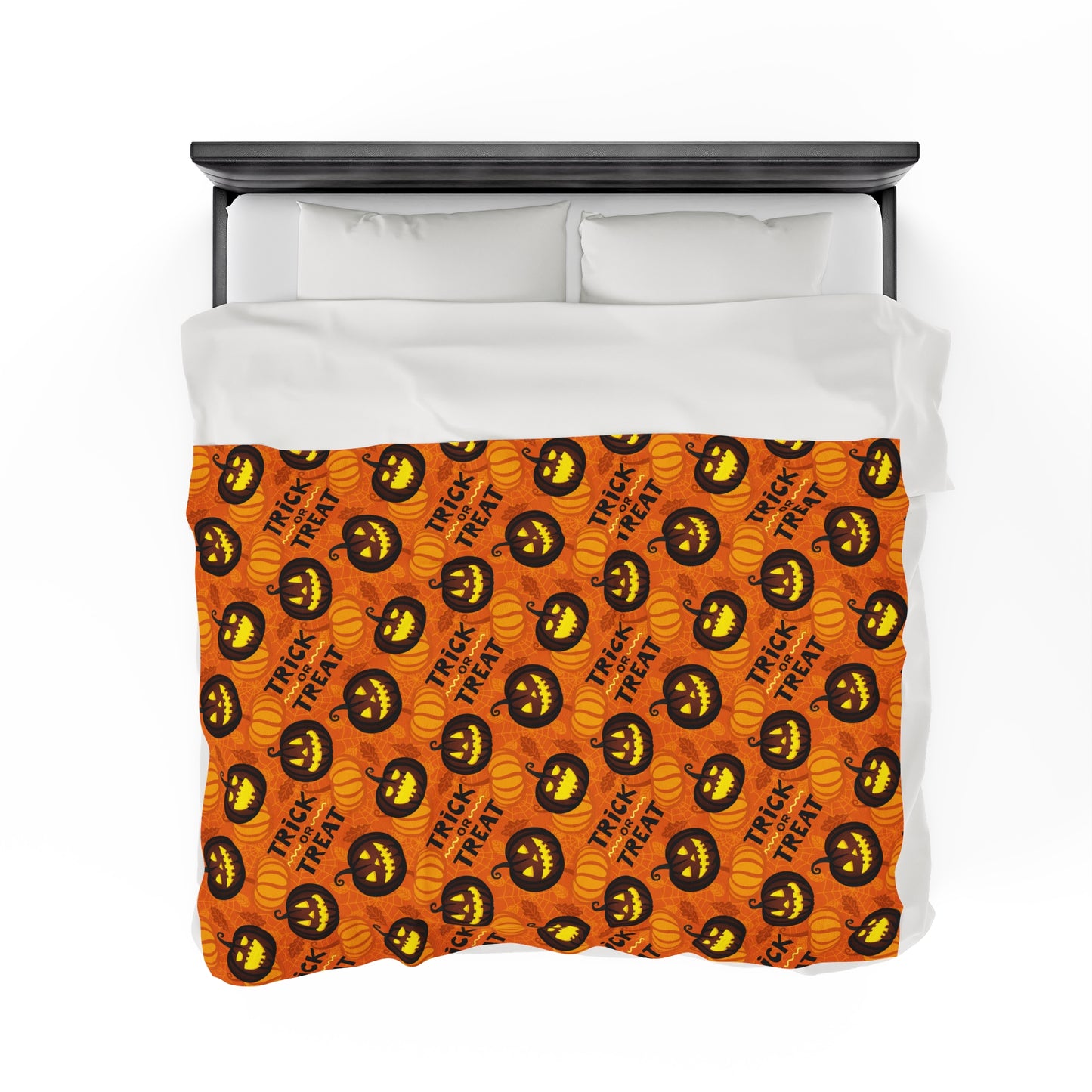 Trick Or Treat Plush Blanket