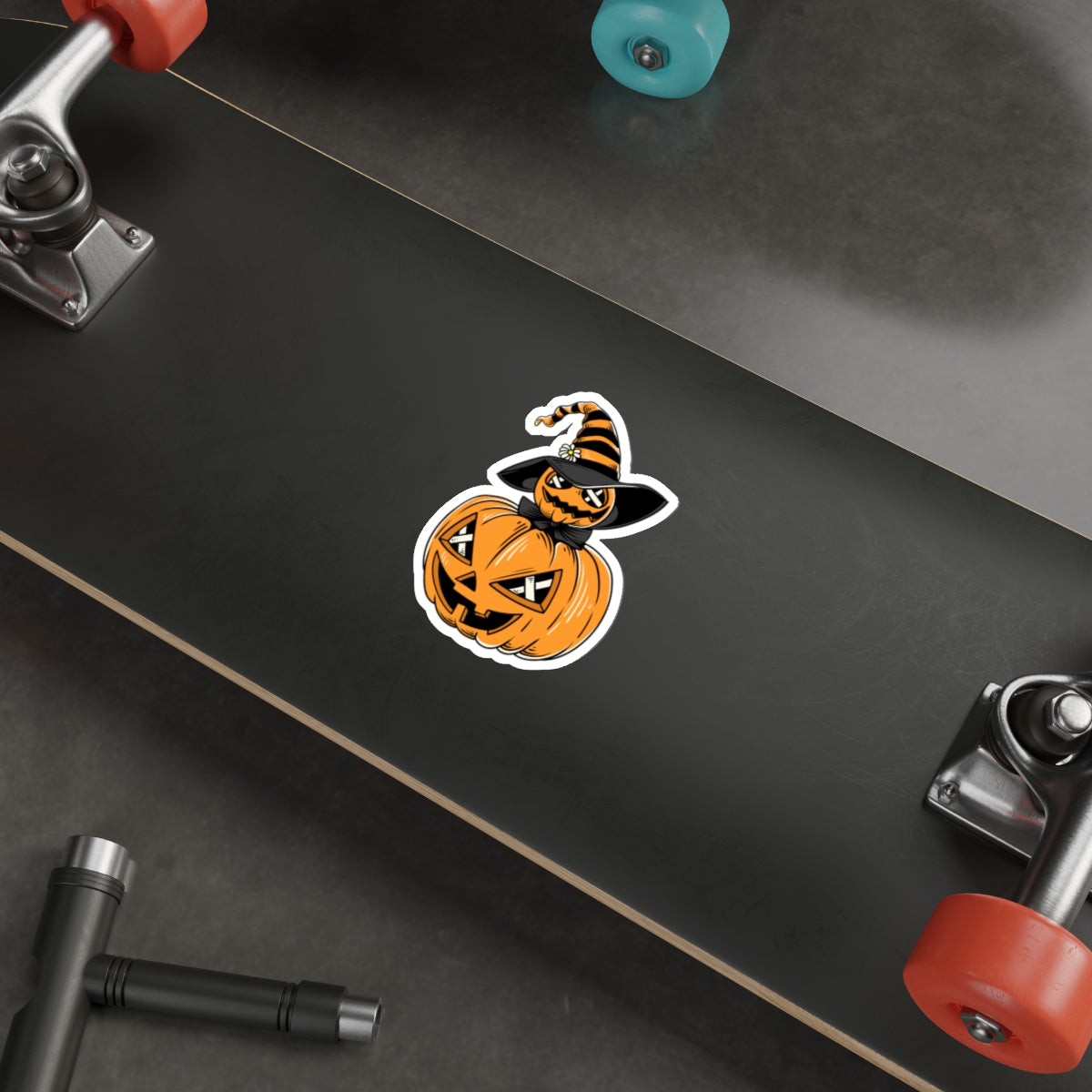 Pumpkin Monster Sticker