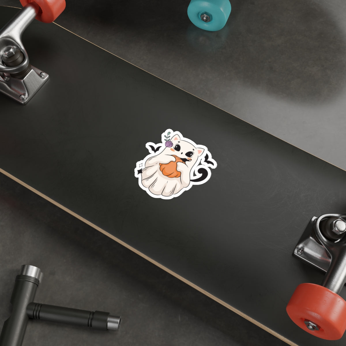 Ghost Cat Sticker