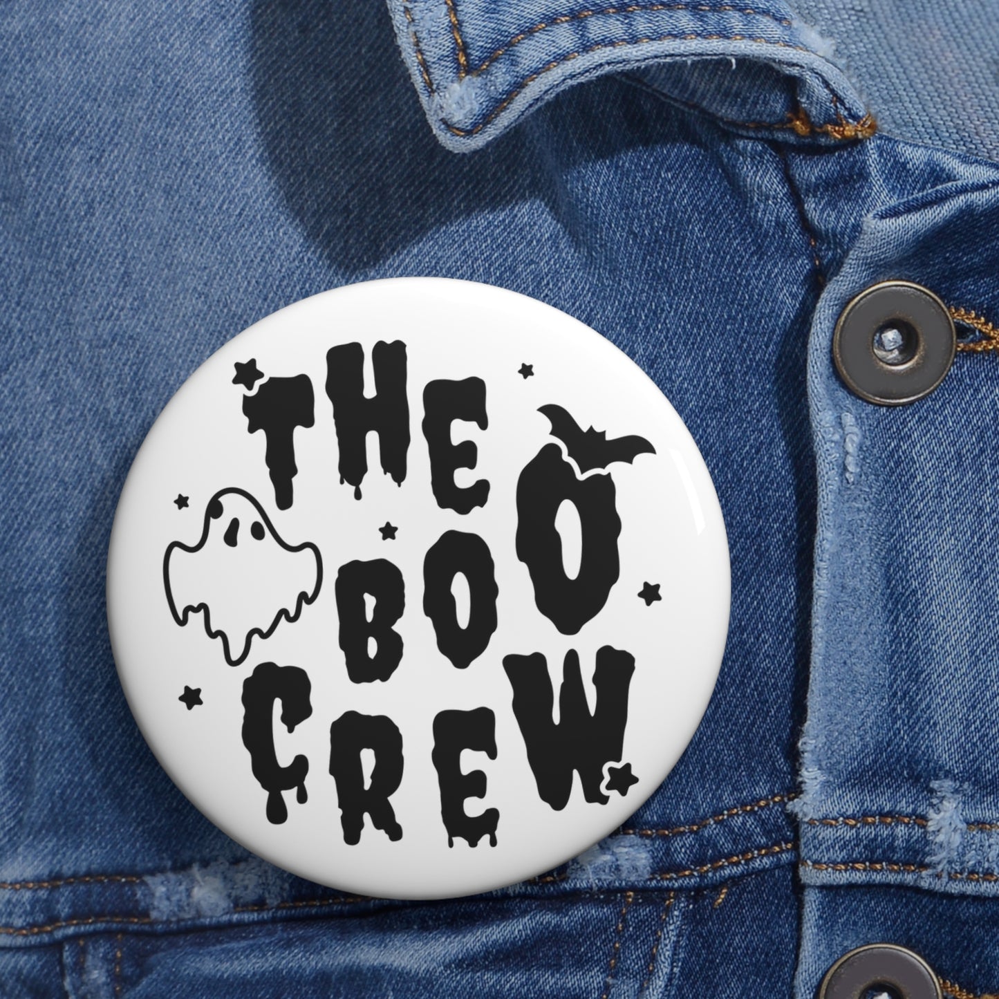 The Boo Crew Pin Buttons