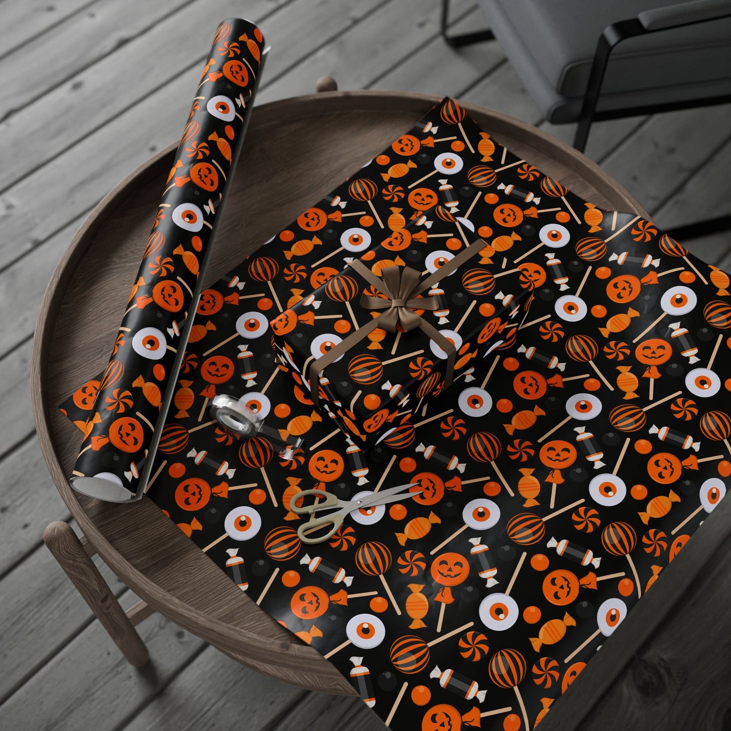 Halloween Candy Wrapping Paper