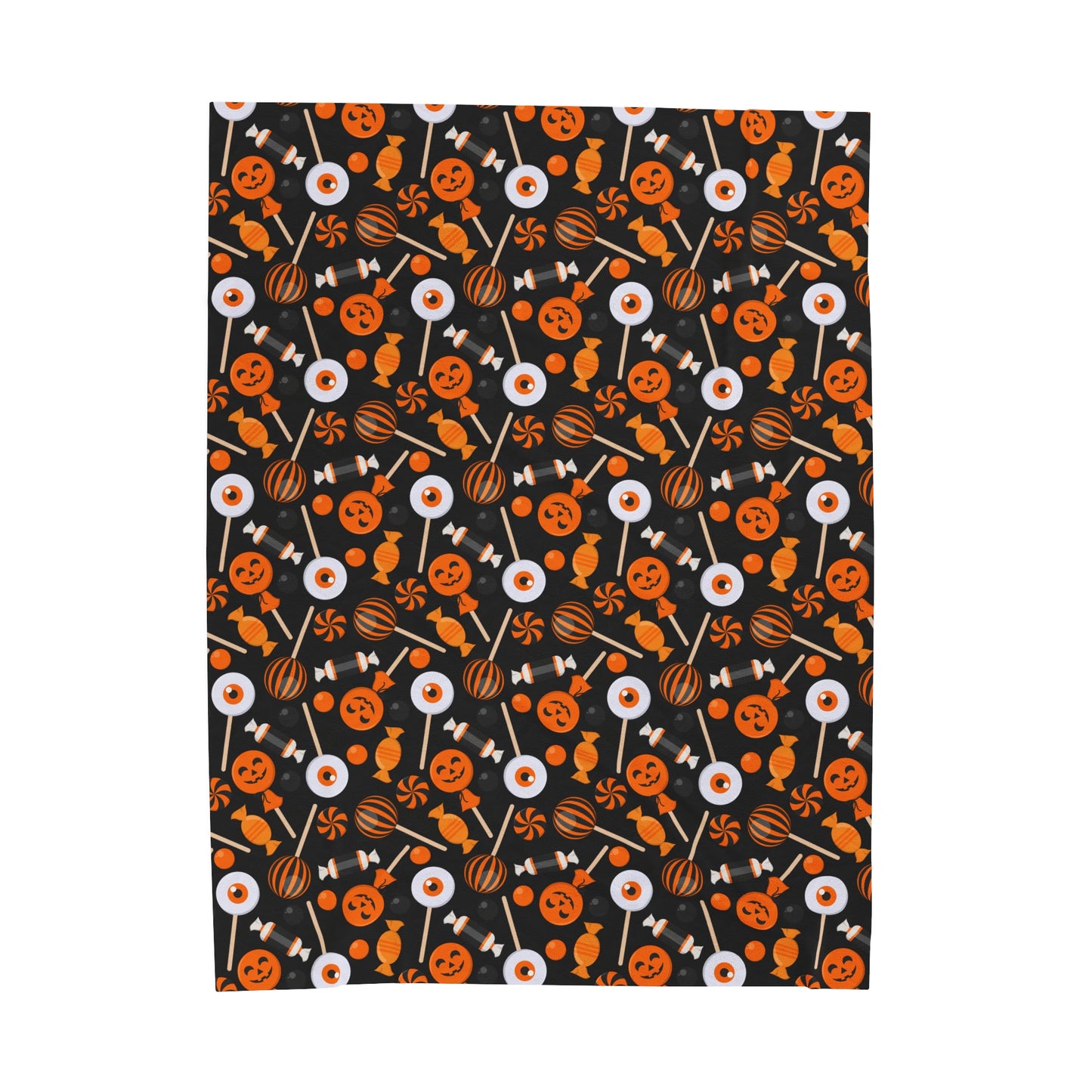 Halloween Candy Plush Blanket