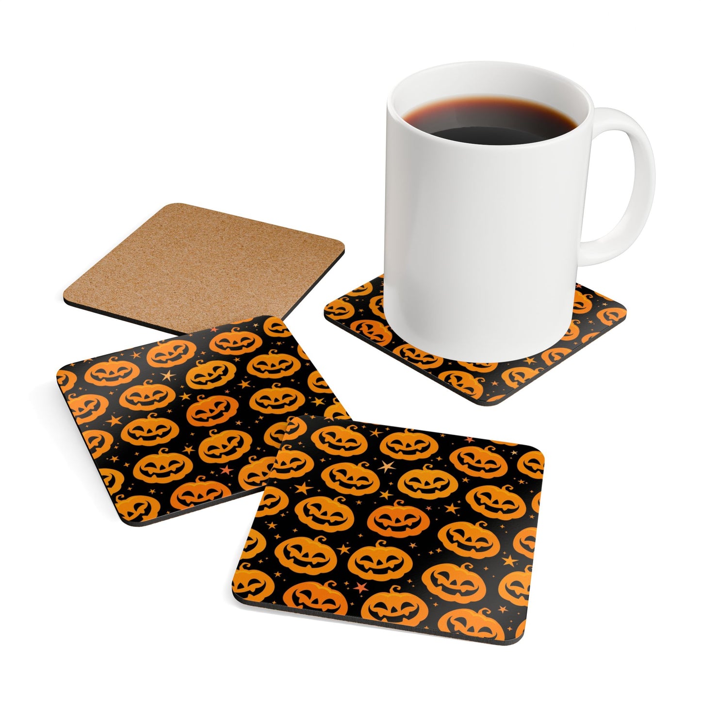 Pumpkins Coaster Set