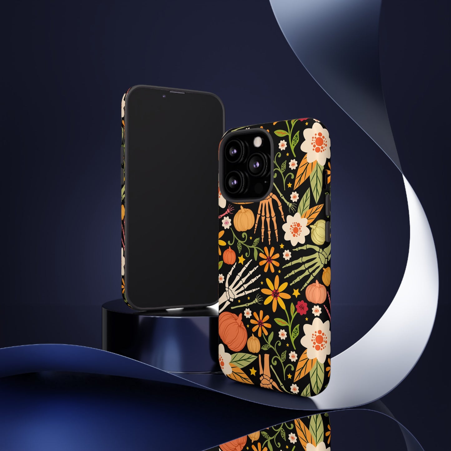 Bones And Flowers Phone Case