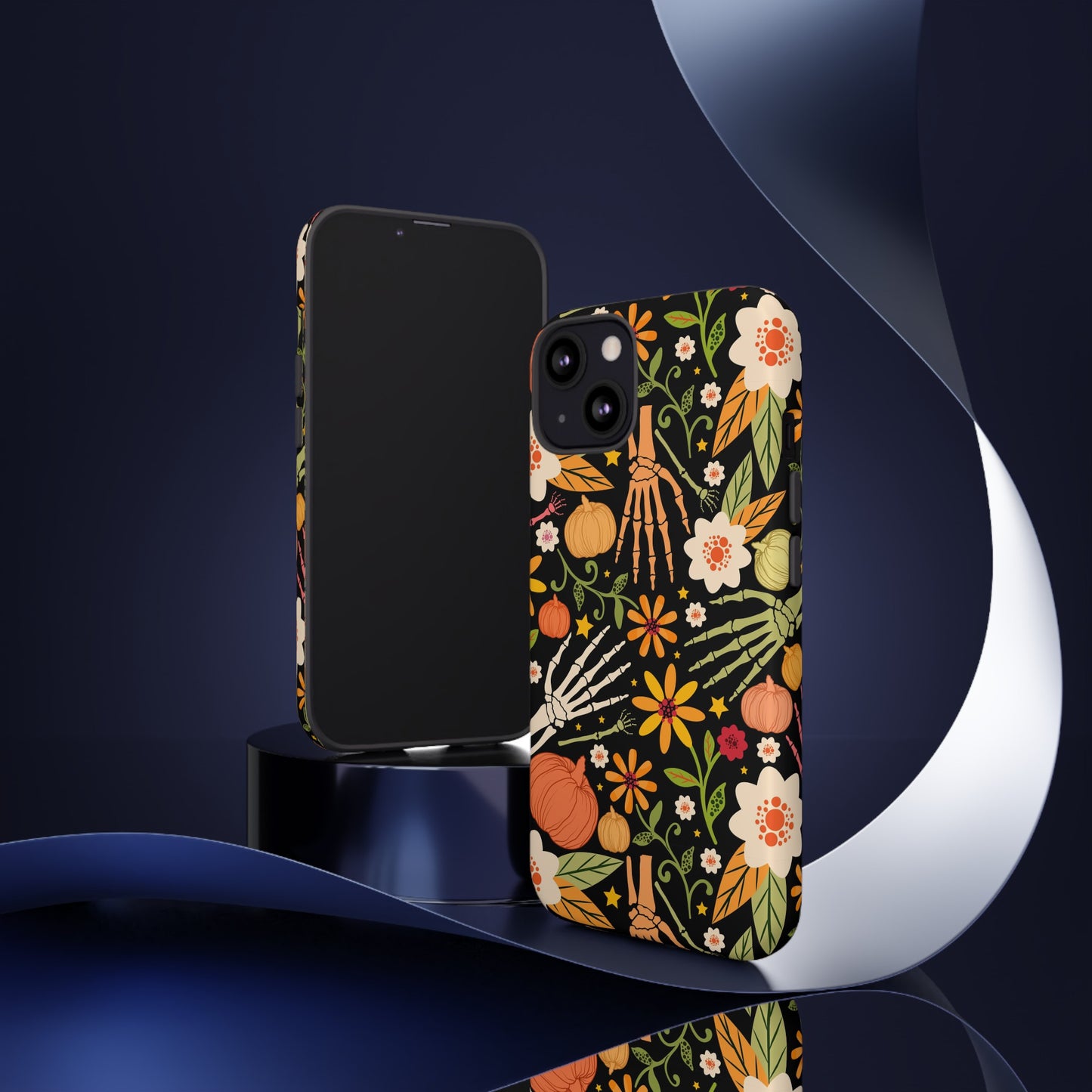 Bones And Flowers Phone Case