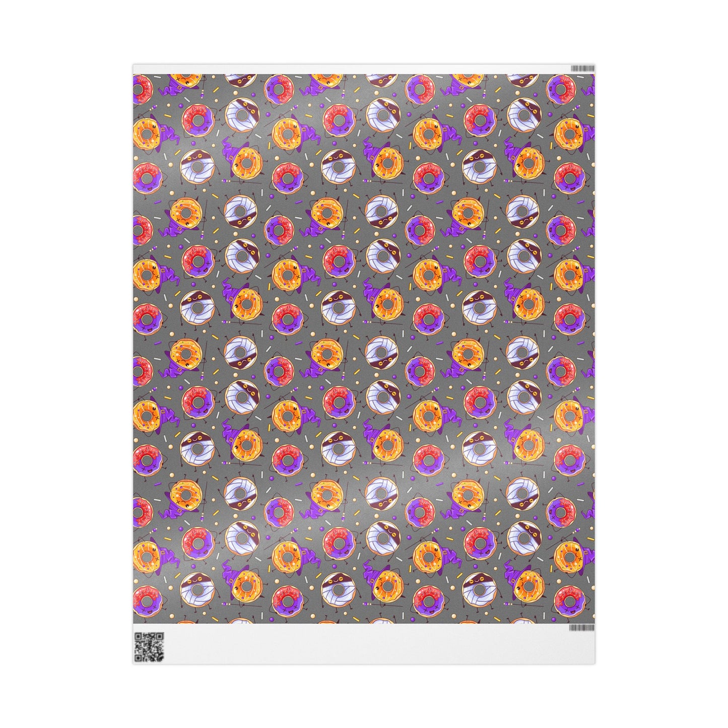 Spooky Donut Wrapping Paper