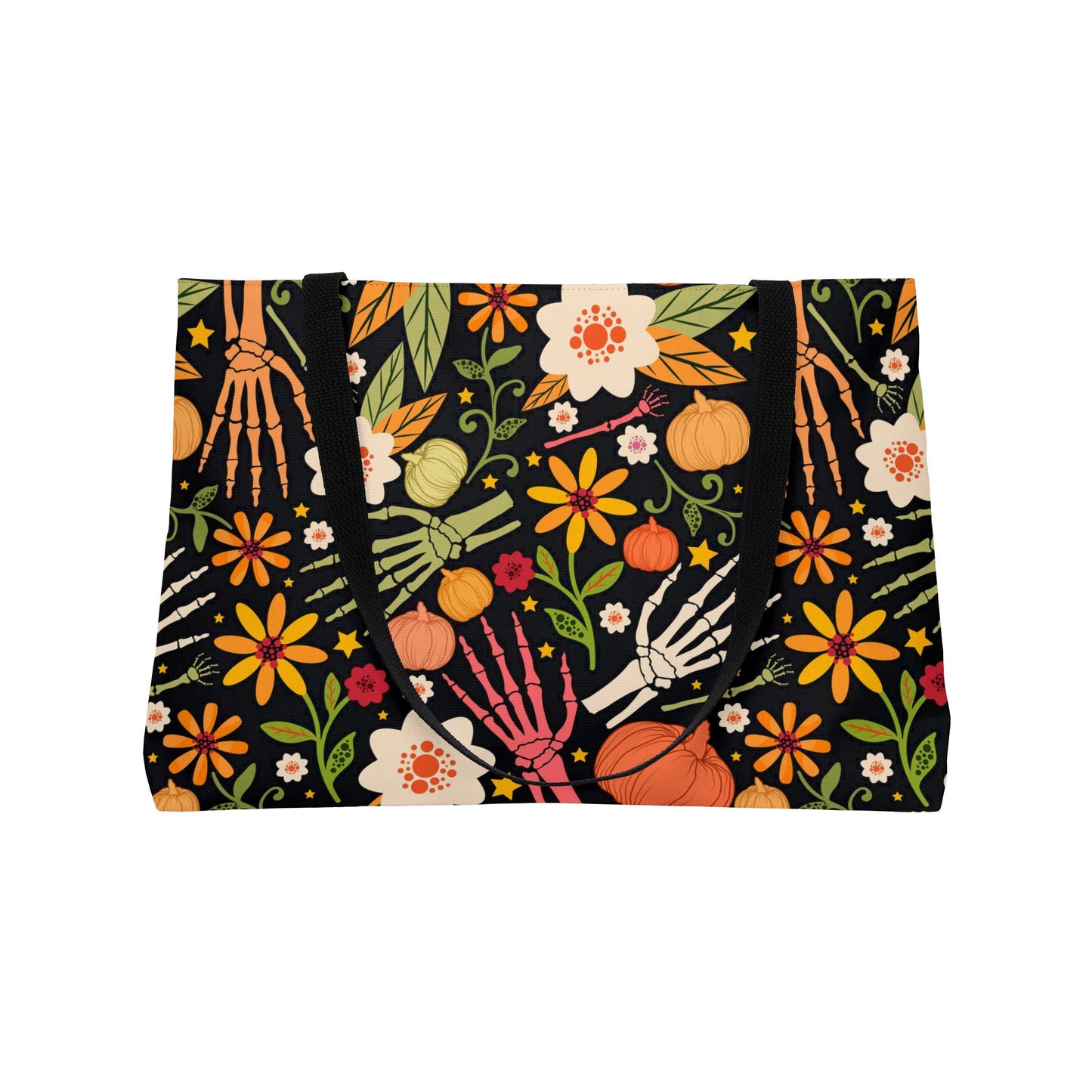 Bones And Flowers Weekender Tote Bag