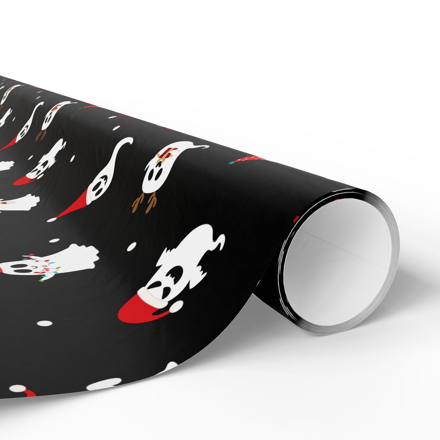 Festive Ghost Wrapping Paper