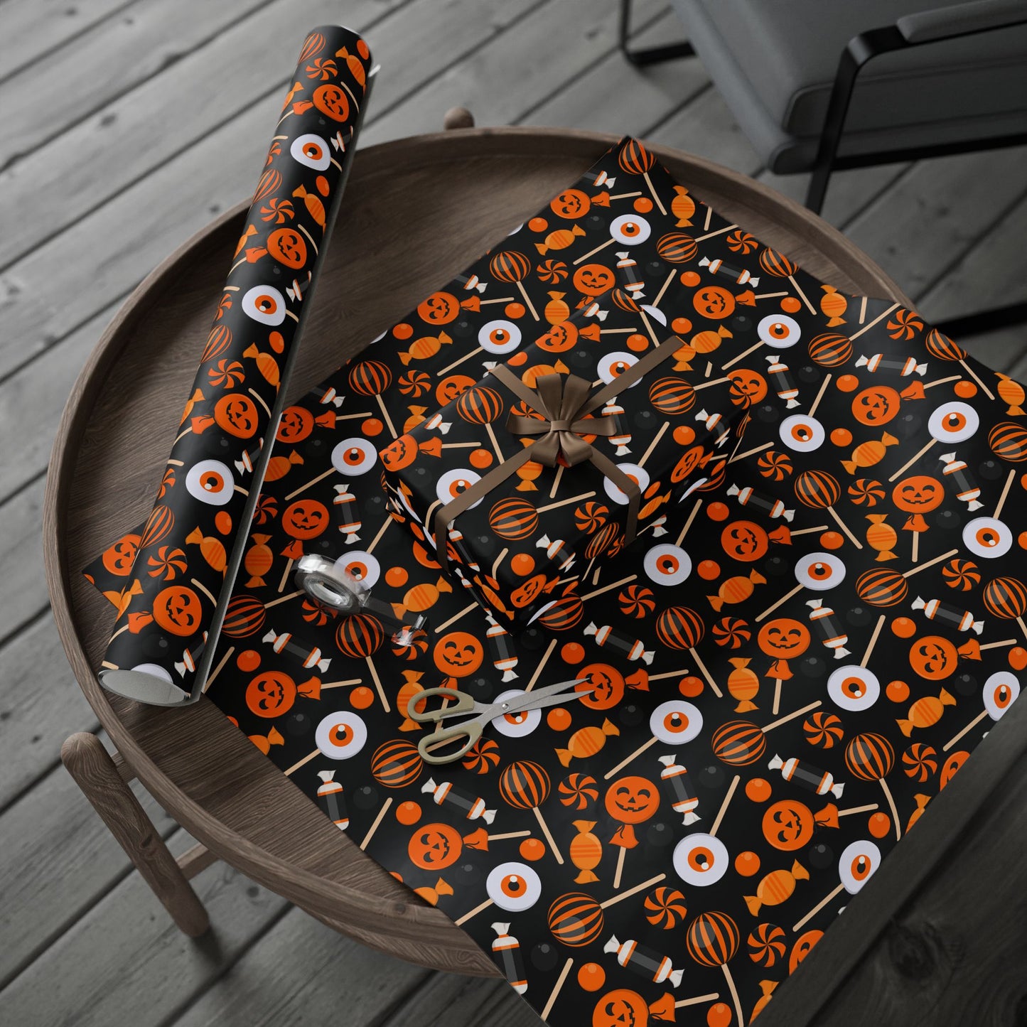 Halloween Candy Wrapping Paper